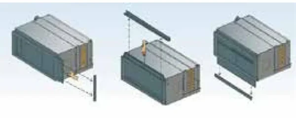 Fan Coil Unit, Ceiling, Ducted - view 4