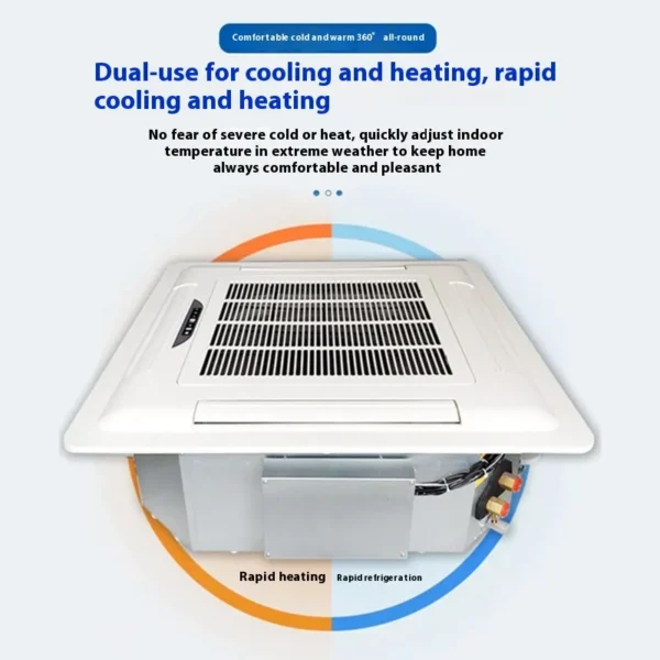 Fan Coil Unit, Ceiling, HVAC - view 3