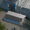 Fan Coil Unit, Ceiling, HVAC, Steel