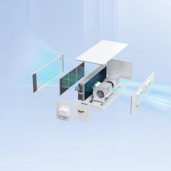 Fan Coil Unit, Ceiling, TICA - view 2