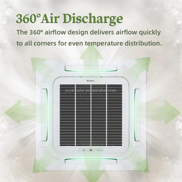 Fan Coil Unit, Ceiling, VRF, VRV, HVAC - view 4