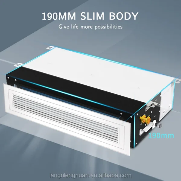 Fan Coil Unit, Ducted, 1.8-12.6KW, Water - view 3