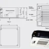 Fan Coil Unit, Ducted, Ceiling, HVAC - view 2