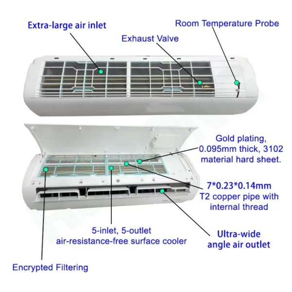 Fan Coil Unit, FCU - view 4