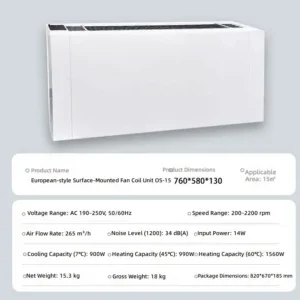 Fan Coil Unit, FCU, 05-15, HVAC