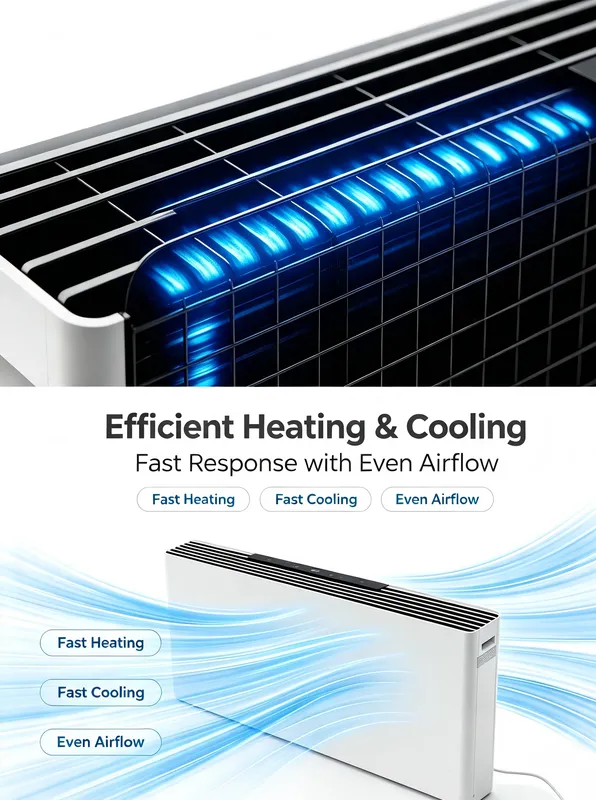Fan Coil Unit, FCU, 37dB, WIFI, 485 - view 2
