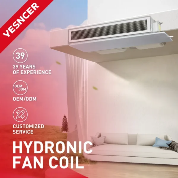 Fan Coil Unit, FCU, HVAC, Ceiling, Ducted - view 5
