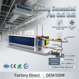 Fan Coil Unit, FP-34, Ducted, Ceiling