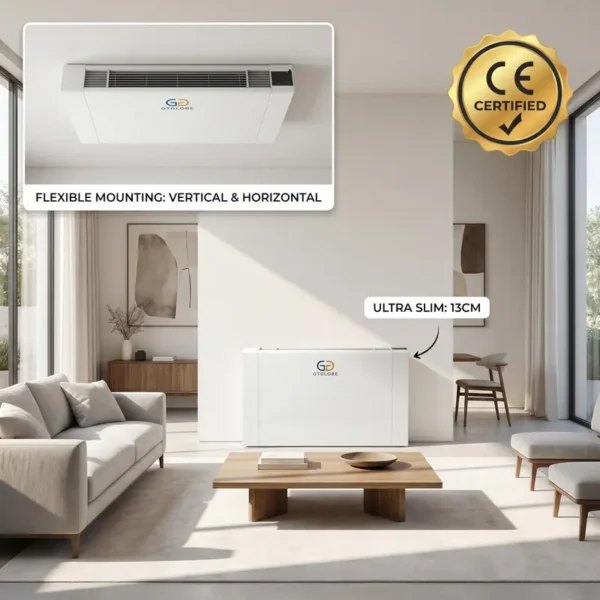 Fan Coil Unit, GTGLOBE, Steel, 2-Pipe, HVAC - view 2