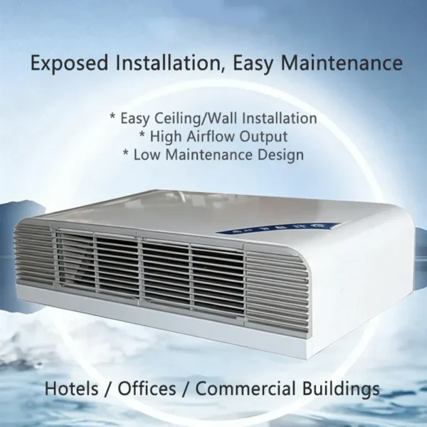 Fan Coil Unit, HVAC, Water - view 2
