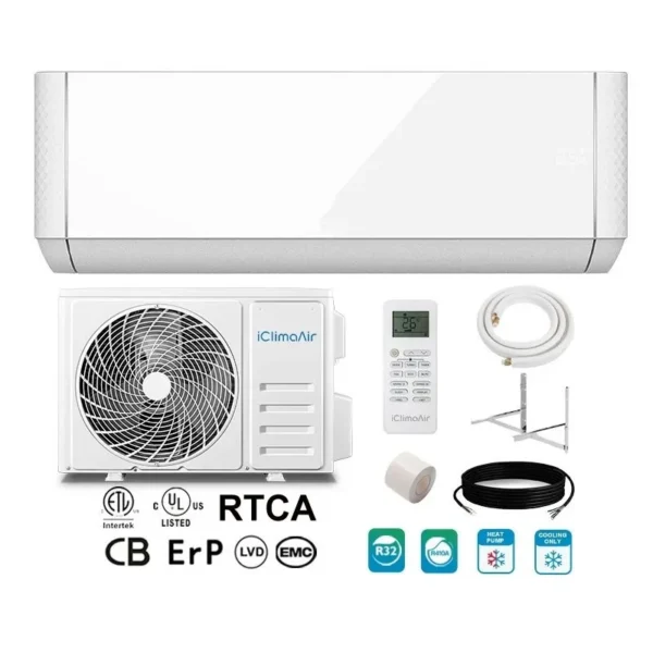 Fan Coil Unit, ICLIMA, R32, Inverter