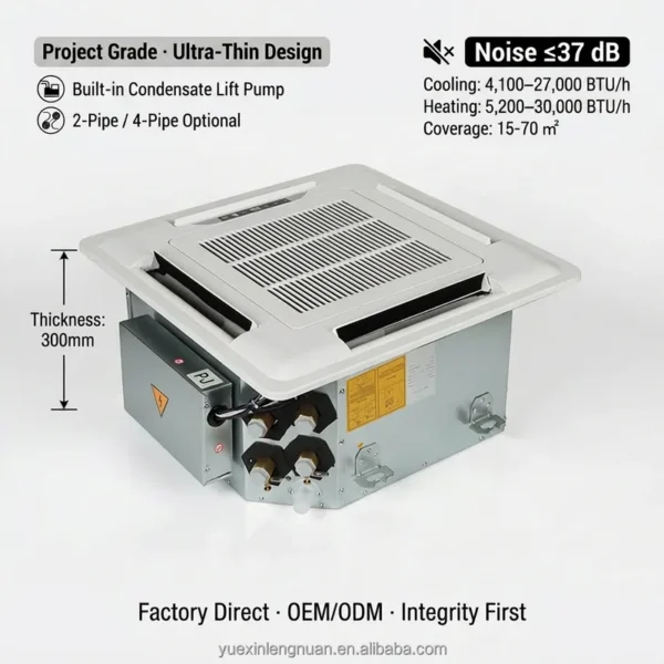 Fan Coil Unit, Inverter, 220-240V, 1.21kw