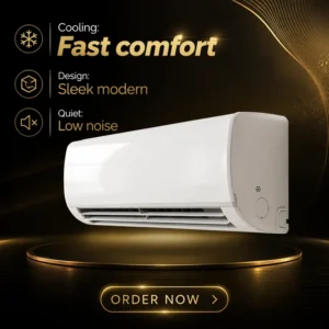Fan Coil Unit, Inverter, Wall, Brushless