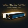 Fan Coil Unit, Steel, Ducted
