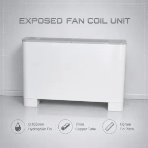 Fan Coil Unit, Wall, 220V 50Hz, 1.8-12.6KW