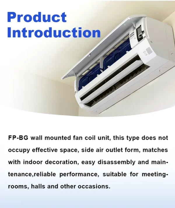 Fan Coil Unit, Wall, 255~2380m³ - view 4