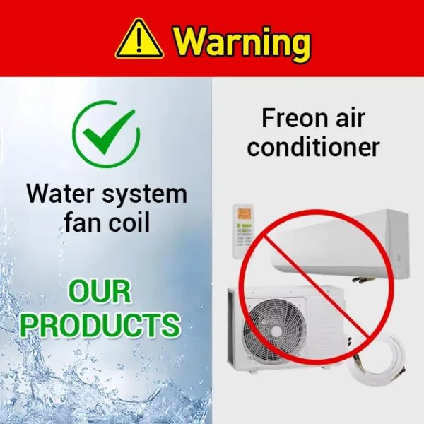 Fan Coil Unit, Wall, 5.42kw - view 2