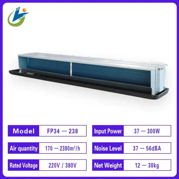 Fan Coil Unit, Wall, Ceiling, HVAC - view 4