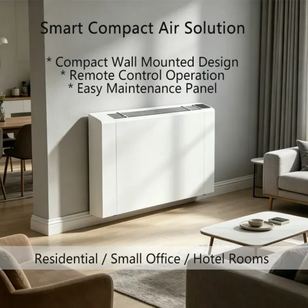 Fan Coil Unit, Wall, HVAC - view 2