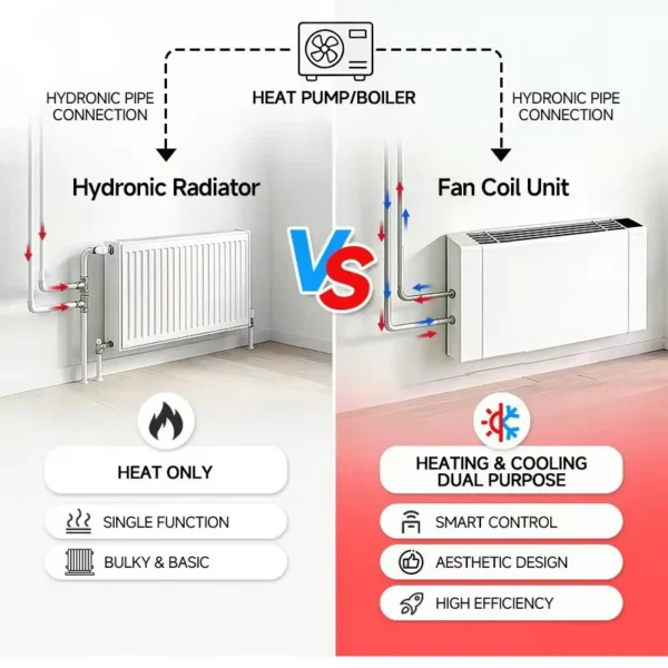 Fan Coil Unit, Wall, Water - view 2