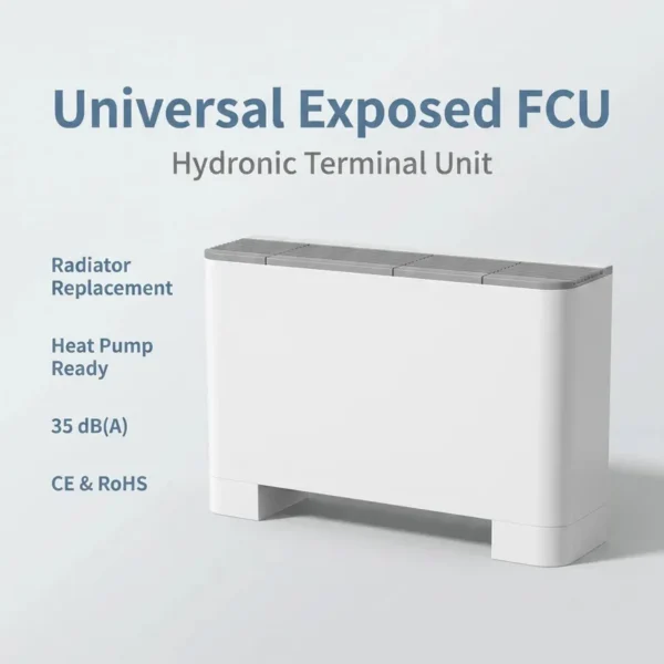 Fan Coil Unit, Wall, Water - view 6