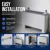Fan Coil Unit, WIFI, 220-240V, 3kw - view 5