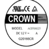 Fan, CROWN, 12V/24V, 6025, Axial - view 4