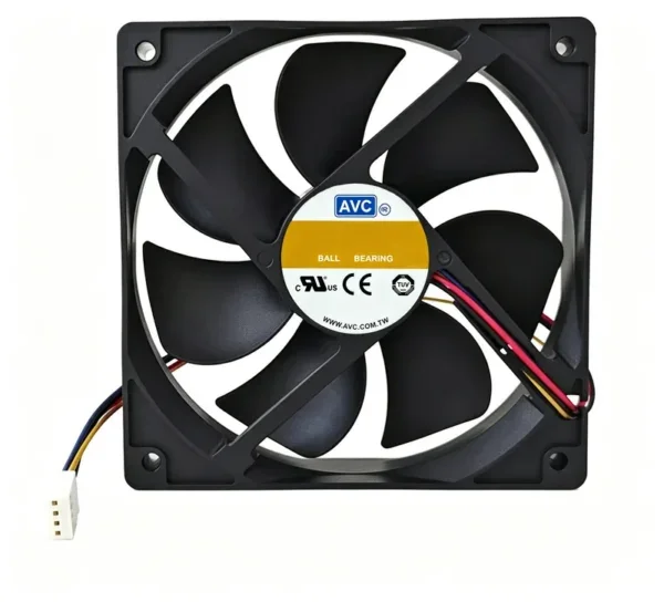 Fan, EC-12038, 120x120x38mm, 110VAC-240VAC, 3900rpm