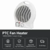 Fan, PTC, Portable, 1000W, 2000W