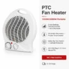 Fan, PTC, Portable, 1000W, 2000W - view 2