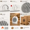 Fan, PTC, Portable, 1000W, 2000W - view 4