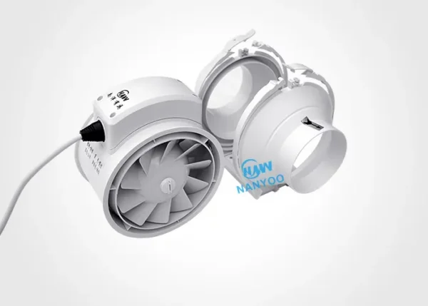 Fan, PWM, Inline, Centrifugal, Plastic - view 5