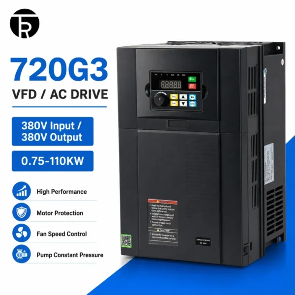 Fan, RT720G3, 0.75~110KW, Inverter, 380V - view 3