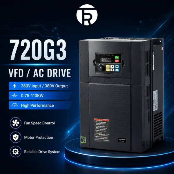 Fan, RT720G3, 0.75~110KW, Inverter, 380V - view 4