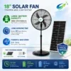Fan, Solar, 3-Speed, 36000mAh - view 2