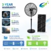 Fan, Solar, 3-Speed, 36000mAh - view 3