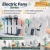 Fan, Solar, 3-Speed, 36000mAh - view 6