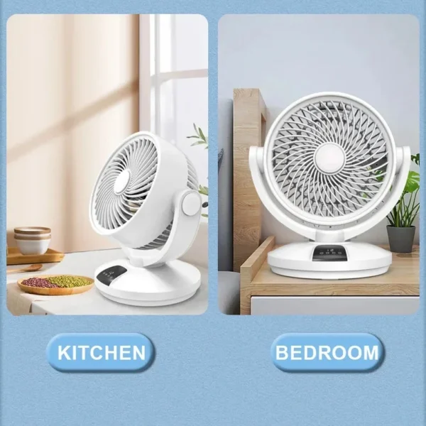 Fan, USB+ Lithium Battery - view 2