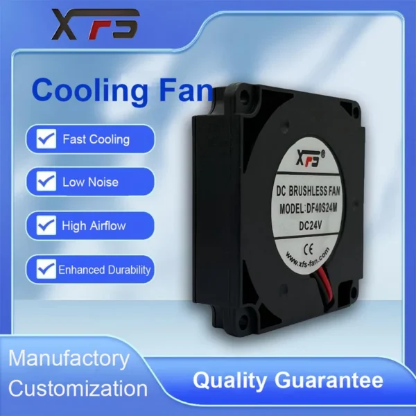 Fan, XFSFAN, 12V, 40*40*10mm, DC4015 - view 5