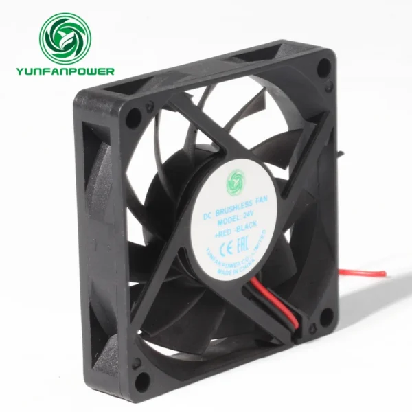 Fan, YUNFANPOWER, 7015, 70x70x15mm, Brushless - view 3