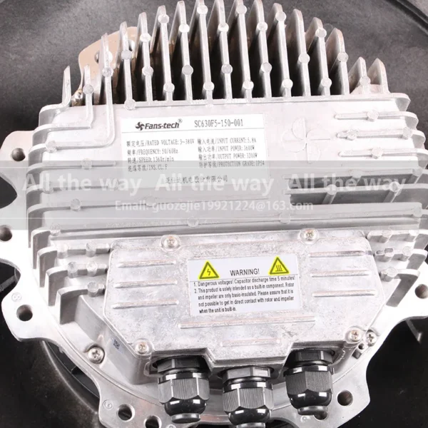 Fanstech, AC380V, 5.8A, 630mm, Centrifugal - view 6