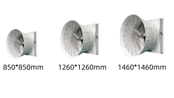 Farm Cooling Exhaust Fan, FRP, IP55, Waterproof - view 6