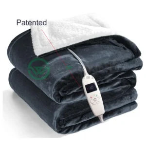 Fast Heating Electric Blanket, ETL, 60"x70"