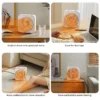 Fast-warming Mini Fan, Portable, 850/1650W, PTC - view 2