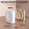 Fast-warming Mini Fan, Portable, 850/1650W, PTC - view 3