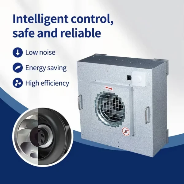 Ffu Fan, 55dB, 0.4-0.8m/s, 100, HEPA - view 2