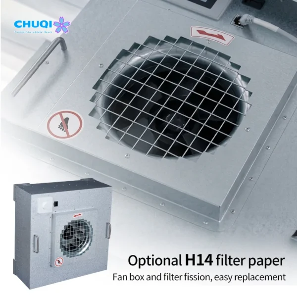 Ffu Fan, 55dB, 0.4-0.8m/s, 100, HEPA - view 5