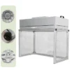 Ffu Fan, Portable, 220, Stainless Steel 304