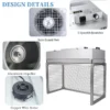 Ffu Fan, Portable, 220, Stainless Steel 304 - view 4