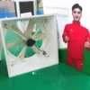 Fiber Glass Roof Fan, HaWai1460mm, 146*146*58cm, 380V, Wall - view 4